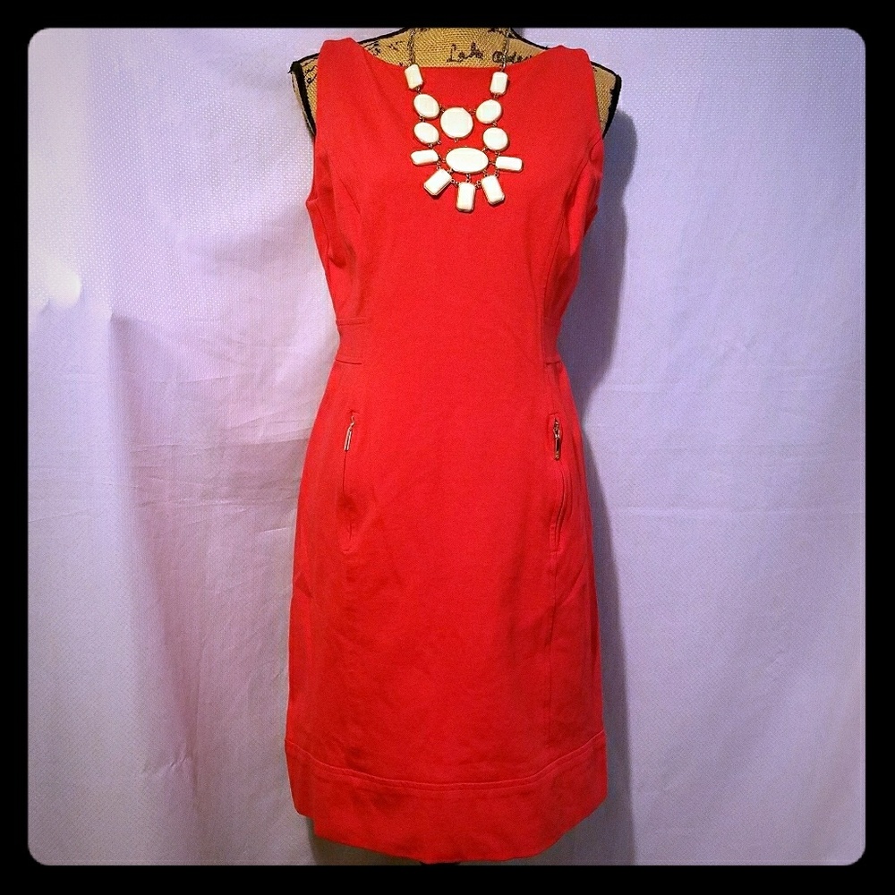 Lauren Ralph Lauren knit office dress.